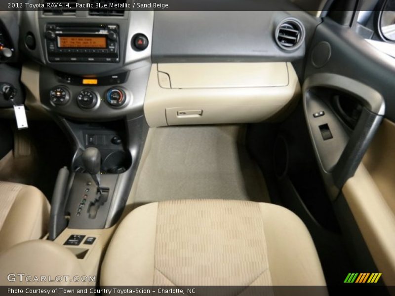 Pacific Blue Metallic / Sand Beige 2012 Toyota RAV4 I4