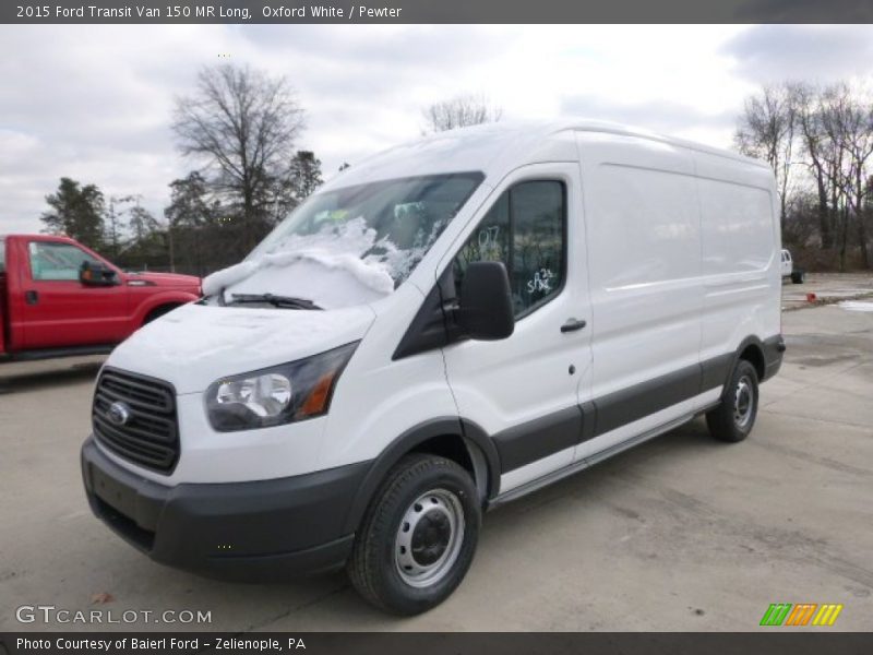 Front 3/4 View of 2015 Transit Van 150 MR Long