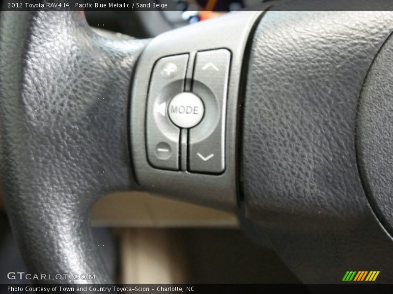 Pacific Blue Metallic / Sand Beige 2012 Toyota RAV4 I4
