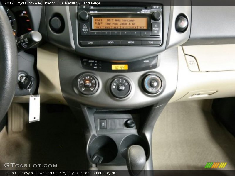 Pacific Blue Metallic / Sand Beige 2012 Toyota RAV4 I4