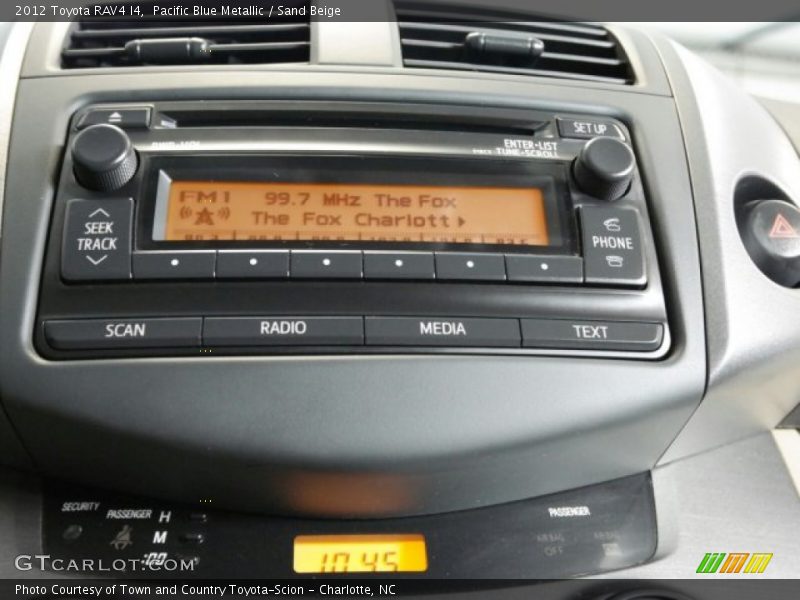 Pacific Blue Metallic / Sand Beige 2012 Toyota RAV4 I4