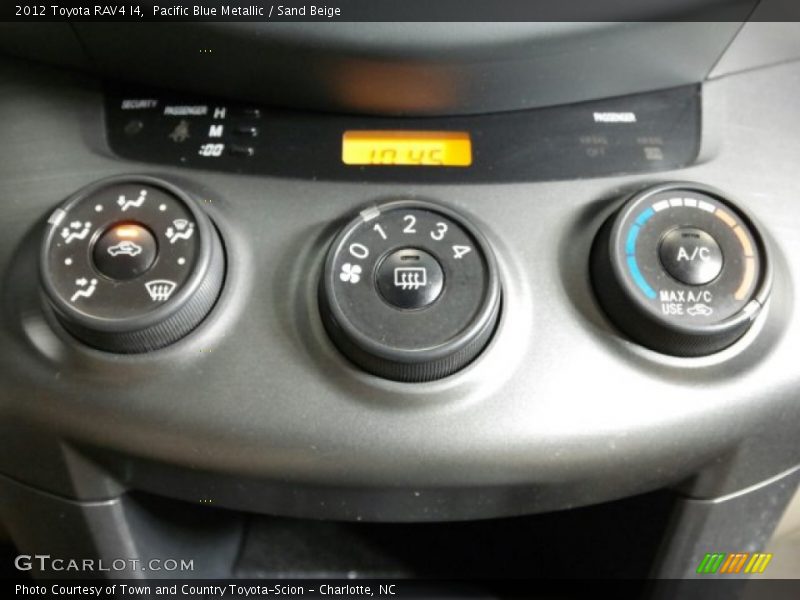 Pacific Blue Metallic / Sand Beige 2012 Toyota RAV4 I4