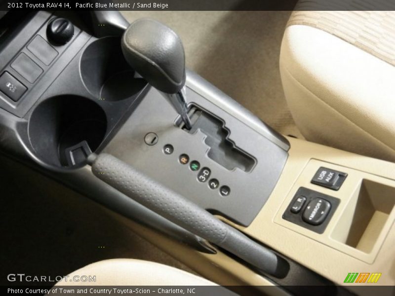 Pacific Blue Metallic / Sand Beige 2012 Toyota RAV4 I4