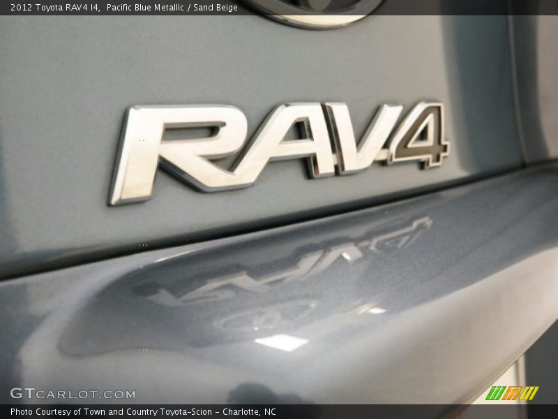Pacific Blue Metallic / Sand Beige 2012 Toyota RAV4 I4