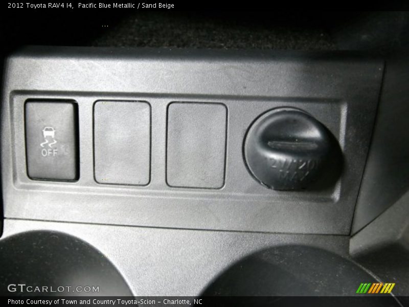 Pacific Blue Metallic / Sand Beige 2012 Toyota RAV4 I4