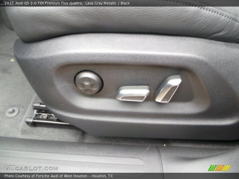 Lava Gray Metallic / Black 2015 Audi Q5 3.0 TDI Premium Plus quattro
