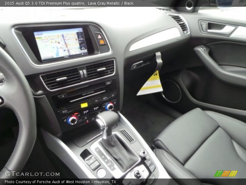 Lava Gray Metallic / Black 2015 Audi Q5 3.0 TDI Premium Plus quattro