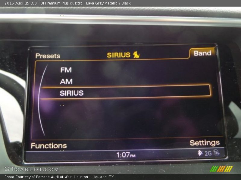 Lava Gray Metallic / Black 2015 Audi Q5 3.0 TDI Premium Plus quattro