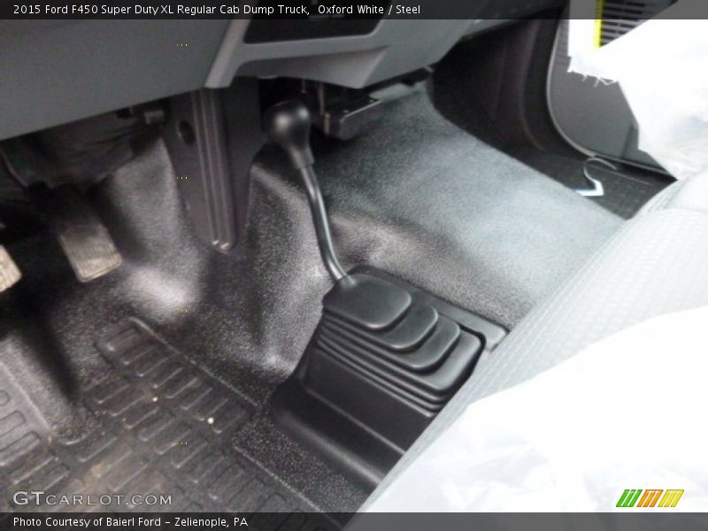 Oxford White / Steel 2015 Ford F450 Super Duty XL Regular Cab Dump Truck