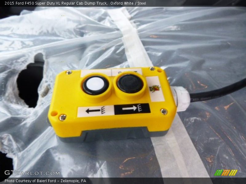 Oxford White / Steel 2015 Ford F450 Super Duty XL Regular Cab Dump Truck