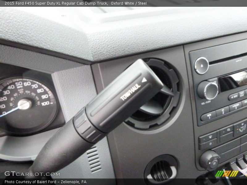 Oxford White / Steel 2015 Ford F450 Super Duty XL Regular Cab Dump Truck