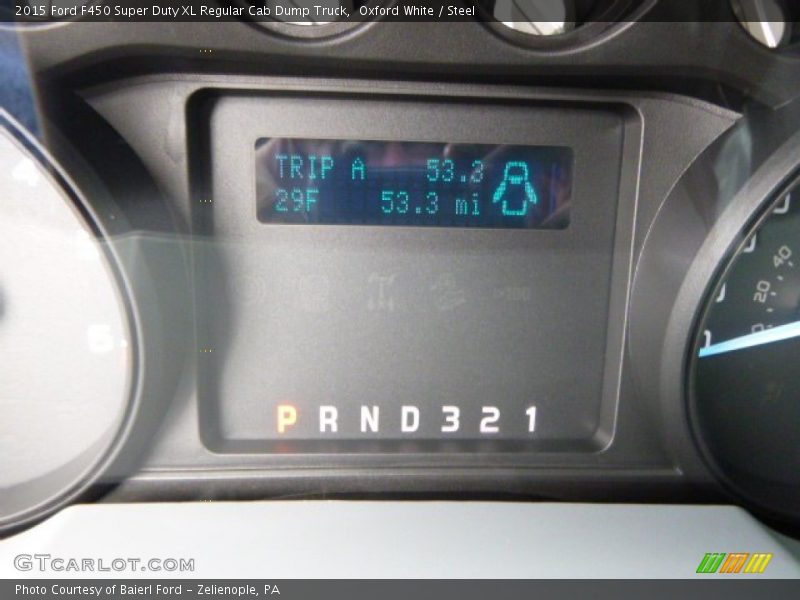 Oxford White / Steel 2015 Ford F450 Super Duty XL Regular Cab Dump Truck