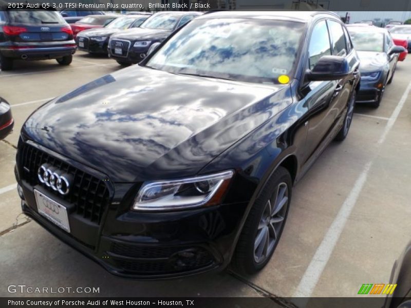 Brilliant Black / Black 2015 Audi Q5 3.0 TFSI Premium Plus quattro