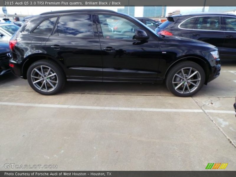 Brilliant Black / Black 2015 Audi Q5 3.0 TFSI Premium Plus quattro