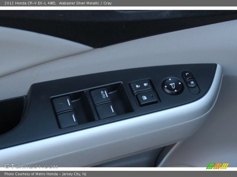 Alabaster Silver Metallic / Gray 2012 Honda CR-V EX-L 4WD