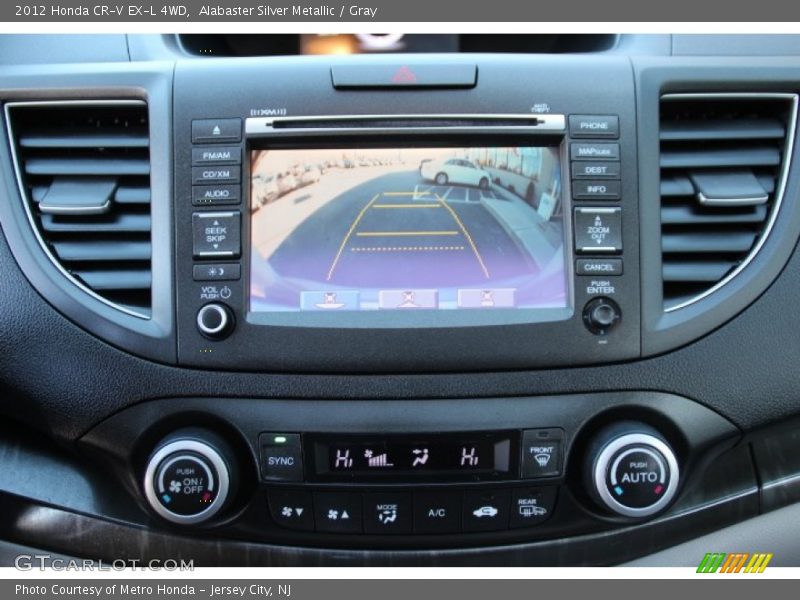 Alabaster Silver Metallic / Gray 2012 Honda CR-V EX-L 4WD