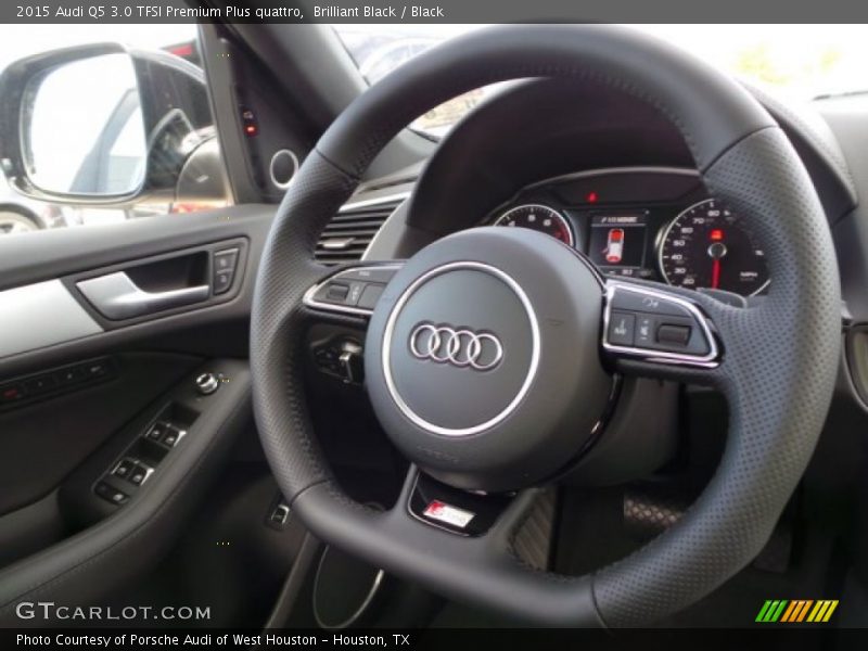 Brilliant Black / Black 2015 Audi Q5 3.0 TFSI Premium Plus quattro
