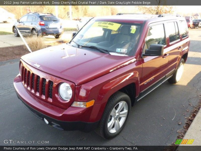 Deep Cherry Red Crystal Pearl / Dark Slate Gray/Light Pebble Beige 2012 Jeep Patriot Latitude 4x4