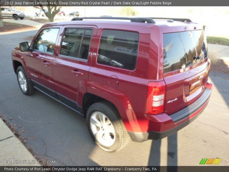 Deep Cherry Red Crystal Pearl / Dark Slate Gray/Light Pebble Beige 2012 Jeep Patriot Latitude 4x4