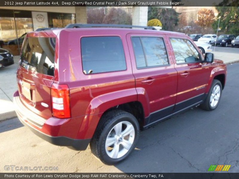 Deep Cherry Red Crystal Pearl / Dark Slate Gray/Light Pebble Beige 2012 Jeep Patriot Latitude 4x4