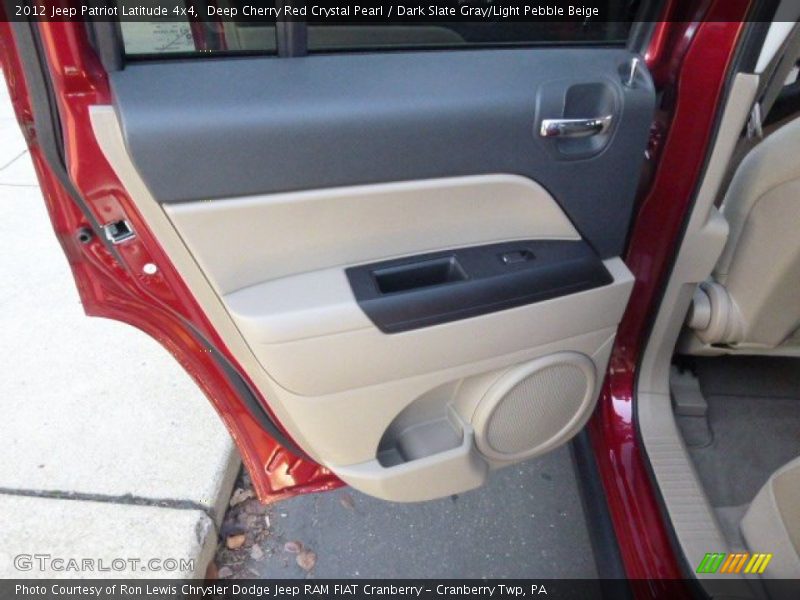 Deep Cherry Red Crystal Pearl / Dark Slate Gray/Light Pebble Beige 2012 Jeep Patriot Latitude 4x4
