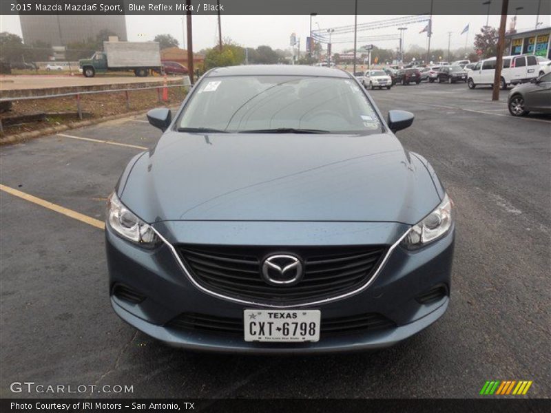 Blue Reflex Mica / Black 2015 Mazda Mazda6 Sport