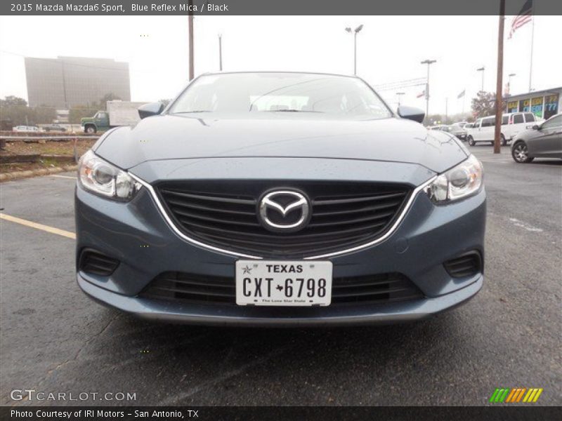 Blue Reflex Mica / Black 2015 Mazda Mazda6 Sport