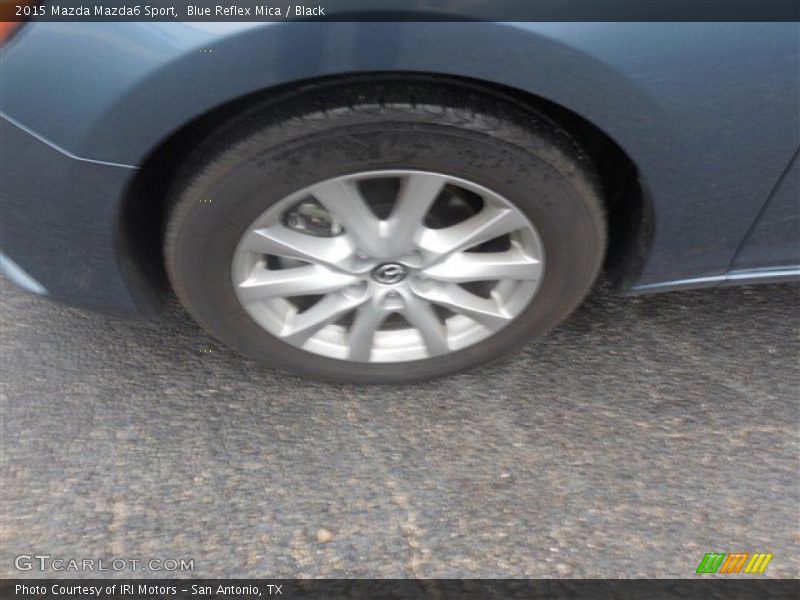Blue Reflex Mica / Black 2015 Mazda Mazda6 Sport