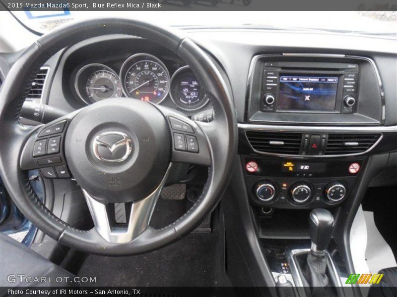 Blue Reflex Mica / Black 2015 Mazda Mazda6 Sport