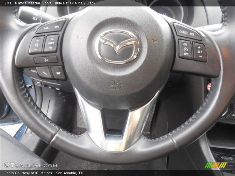 Blue Reflex Mica / Black 2015 Mazda Mazda6 Sport