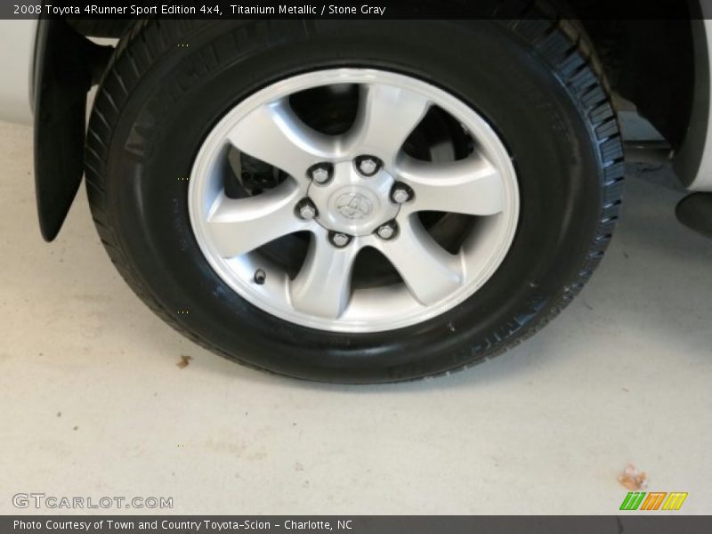 Titanium Metallic / Stone Gray 2008 Toyota 4Runner Sport Edition 4x4
