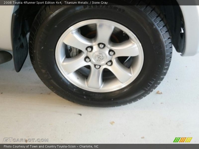 Titanium Metallic / Stone Gray 2008 Toyota 4Runner Sport Edition 4x4