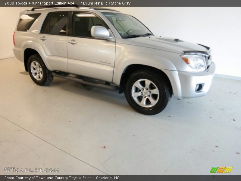 Titanium Metallic / Stone Gray 2008 Toyota 4Runner Sport Edition 4x4