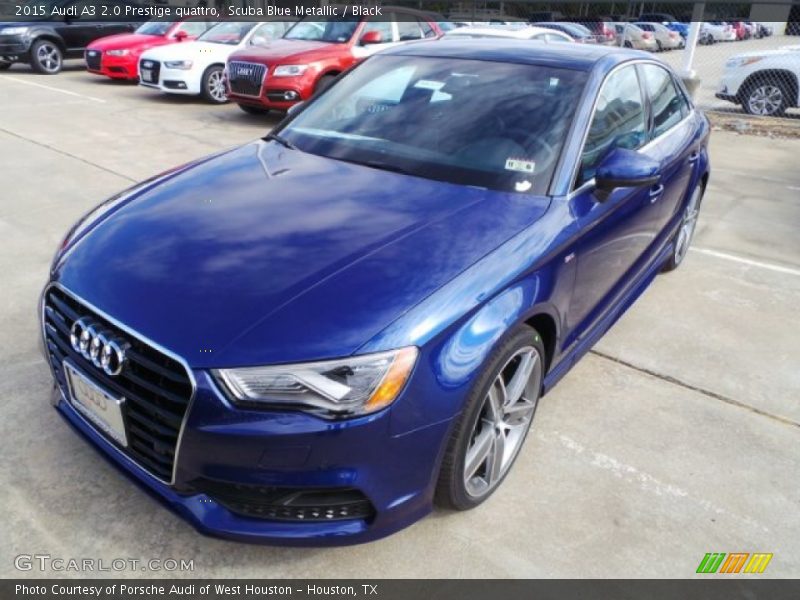 Front 3/4 View of 2015 A3 2.0 Prestige quattro