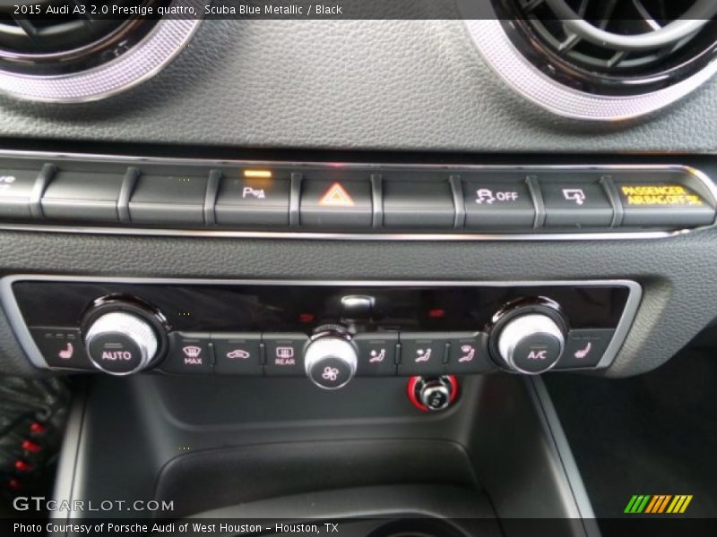 Scuba Blue Metallic / Black 2015 Audi A3 2.0 Prestige quattro