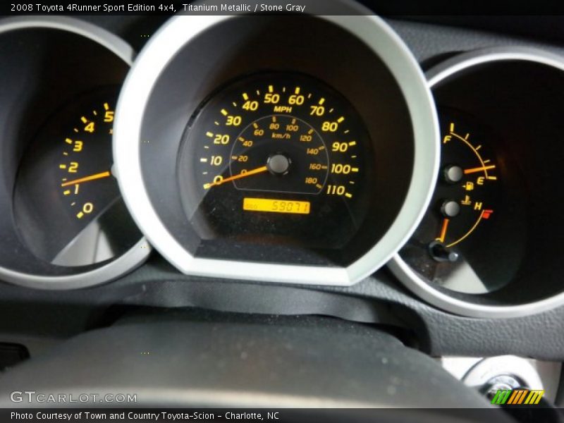 Titanium Metallic / Stone Gray 2008 Toyota 4Runner Sport Edition 4x4