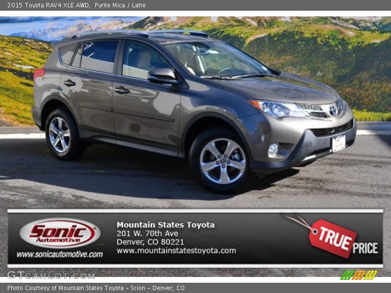 Pyrite Mica / Latte 2015 Toyota RAV4 XLE AWD