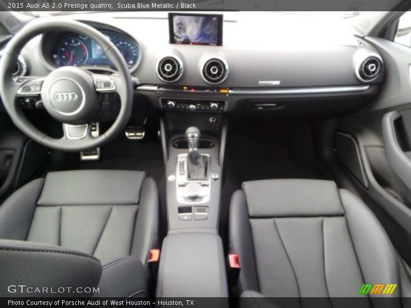 Dashboard of 2015 A3 2.0 Prestige quattro