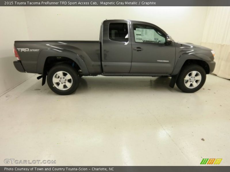 Magnetic Gray Metallic / Graphite 2015 Toyota Tacoma PreRunner TRD Sport Access Cab