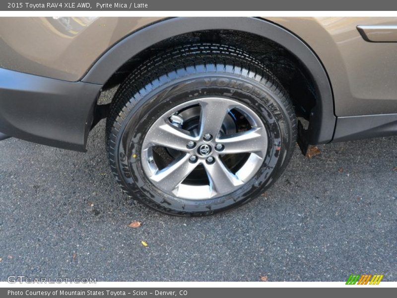 Pyrite Mica / Latte 2015 Toyota RAV4 XLE AWD