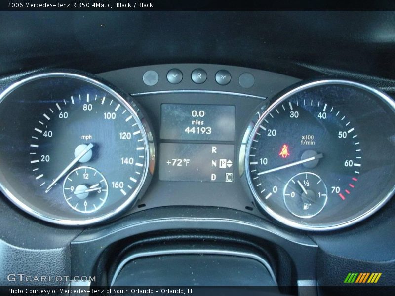 Black / Black 2006 Mercedes-Benz R 350 4Matic