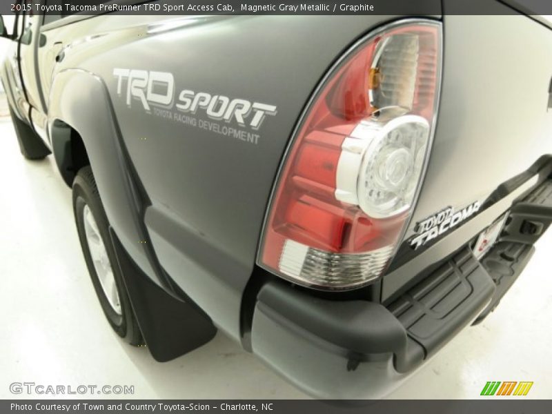 Magnetic Gray Metallic / Graphite 2015 Toyota Tacoma PreRunner TRD Sport Access Cab