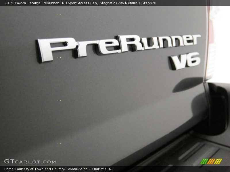 Magnetic Gray Metallic / Graphite 2015 Toyota Tacoma PreRunner TRD Sport Access Cab