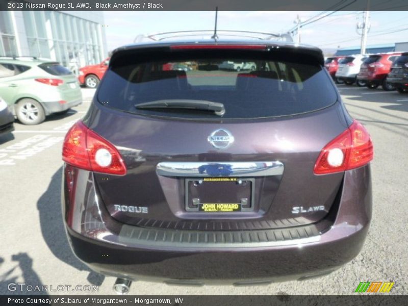 Black Amethyst / Black 2013 Nissan Rogue SL AWD