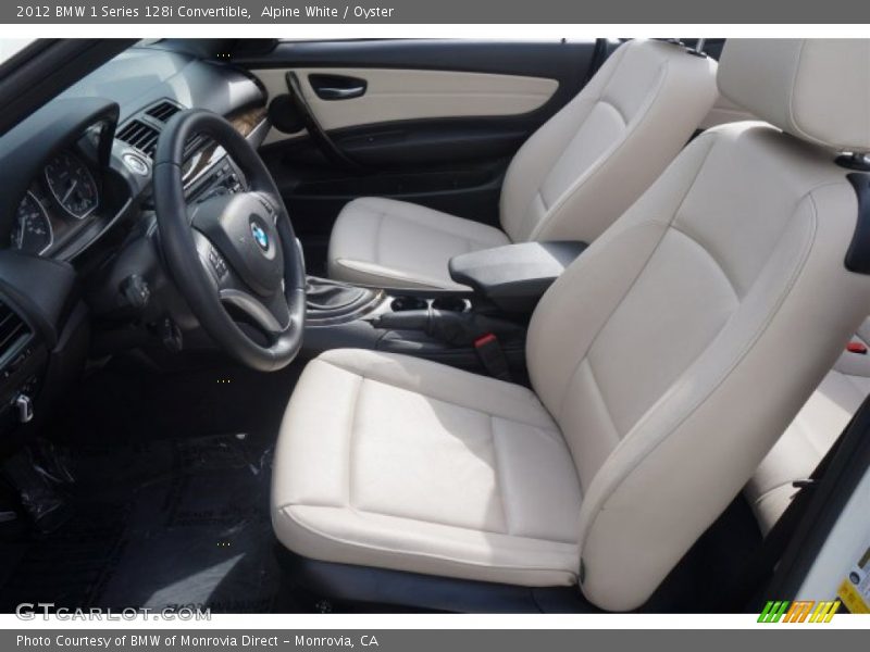  2012 1 Series 128i Convertible Oyster Interior