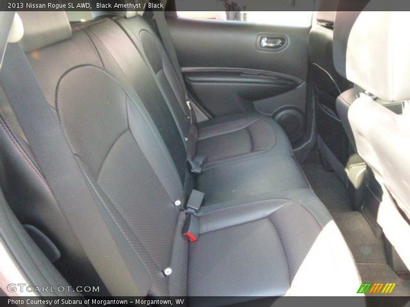 Black Amethyst / Black 2013 Nissan Rogue SL AWD