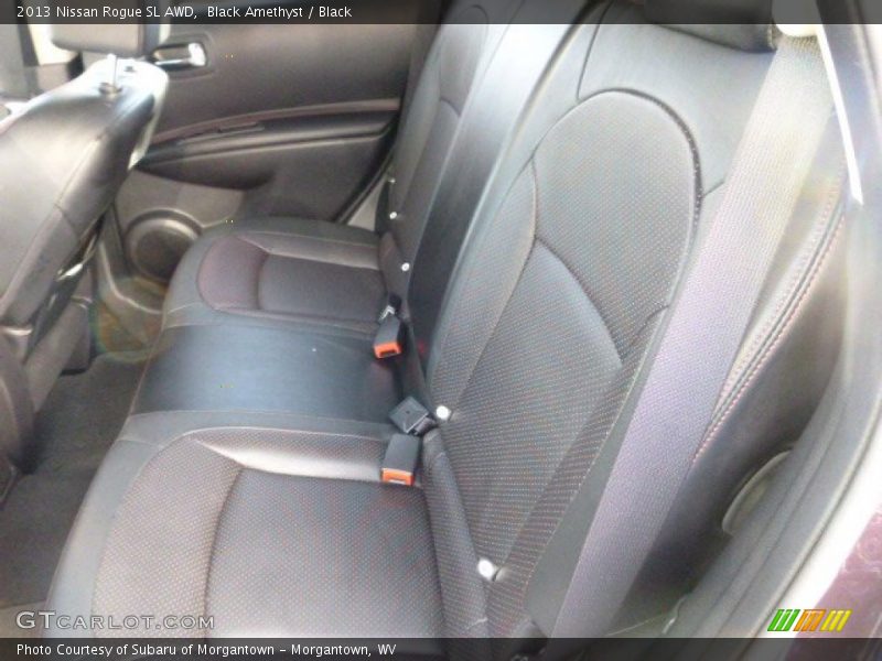Black Amethyst / Black 2013 Nissan Rogue SL AWD