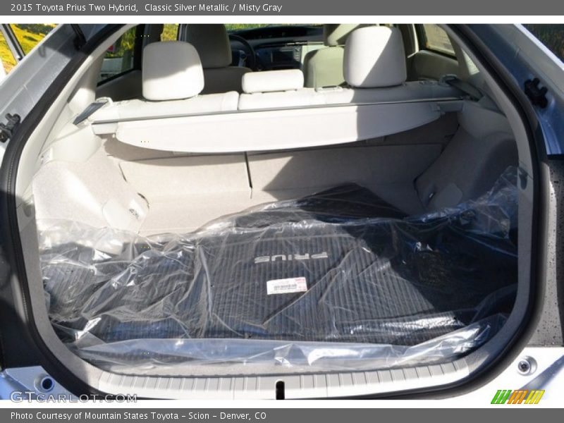 Classic Silver Metallic / Misty Gray 2015 Toyota Prius Two Hybrid
