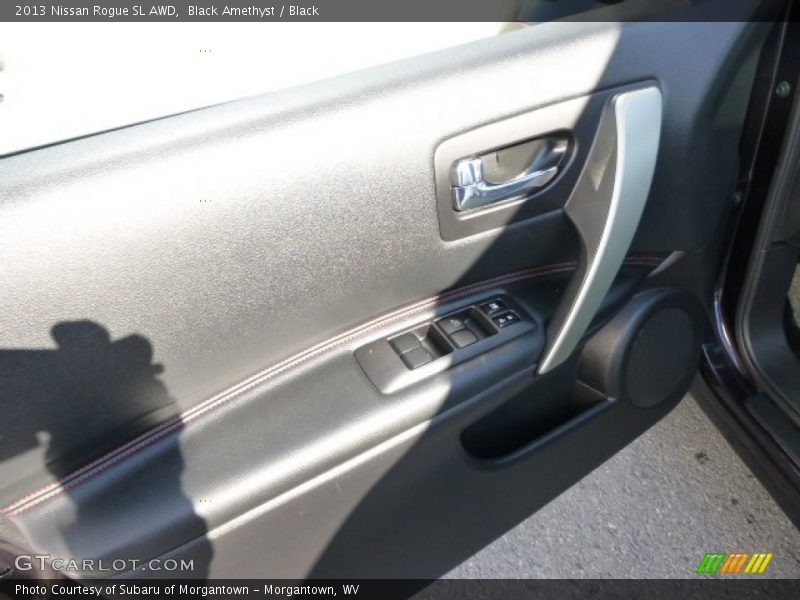 Black Amethyst / Black 2013 Nissan Rogue SL AWD