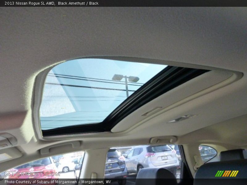 Black Amethyst / Black 2013 Nissan Rogue SL AWD